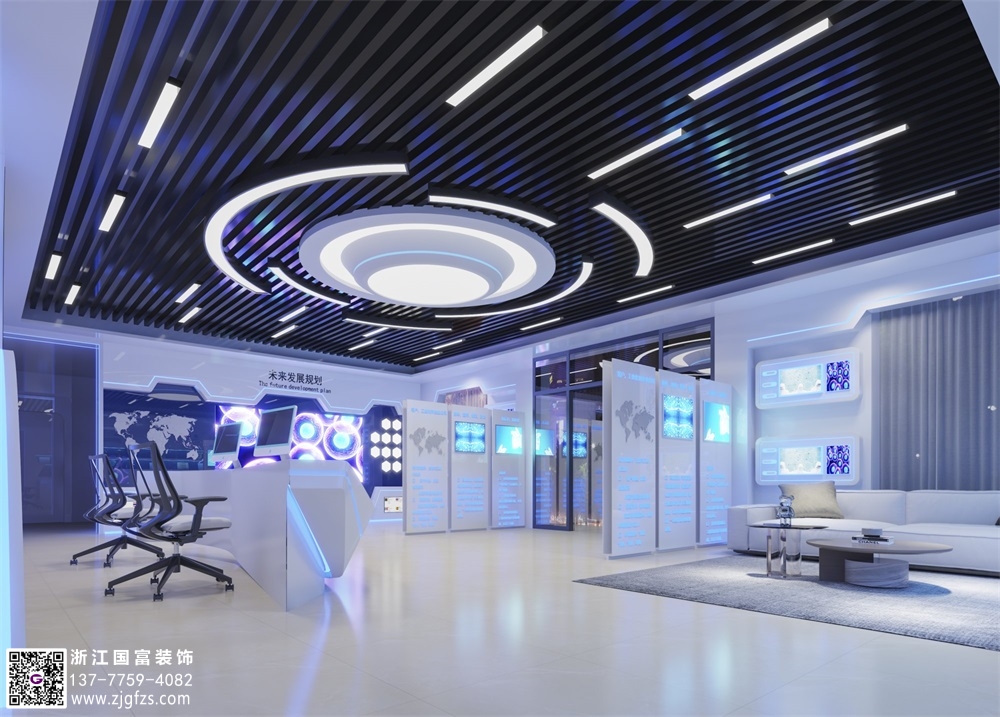 寧波辦公室裝修設(shè)計(jì)效果圖，舒適、高效的辦公環(huán)境